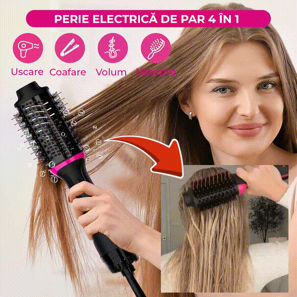 Perie electrica de par 4 in 1 - Regal Bliss