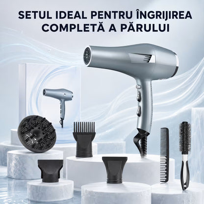 Uscator de par profesional ionic gri