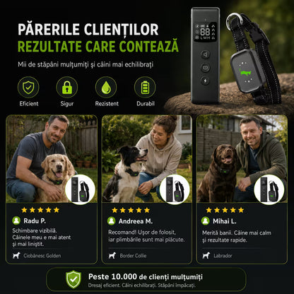 Zgarda electrica dresaj caini