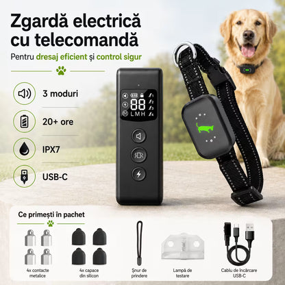 Zgarda electrica dresaj caini