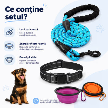 Set 3 in 1 pentru Caini