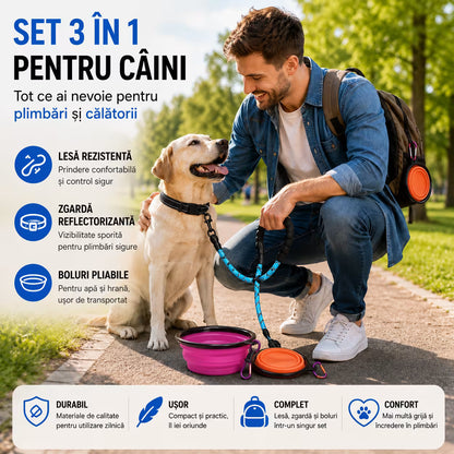 Set 3 in 1 pentru Caini