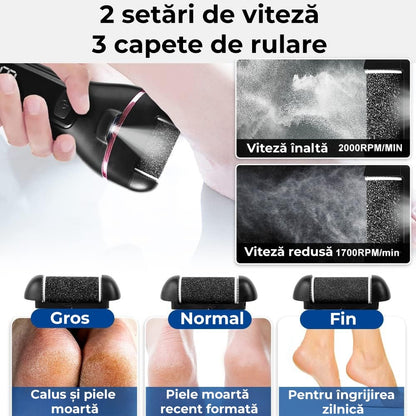 Pila electrica pentru picioare