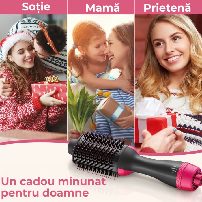 Perie electrica de par 4 in 1 - Regal Bliss