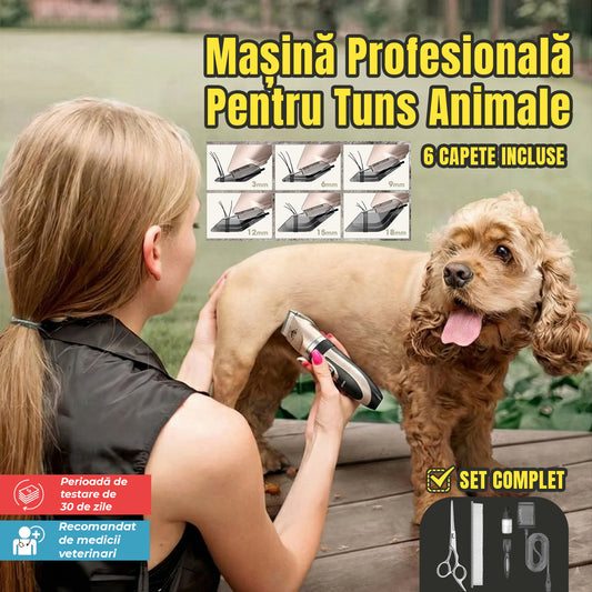 Masina profesionala de tuns animale