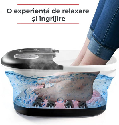 Aparat hidromasaj pliabil pentru picioare