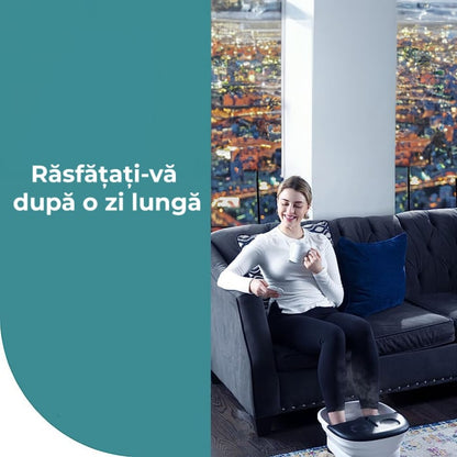 Aparat hidromasaj pliabil pentru picioare