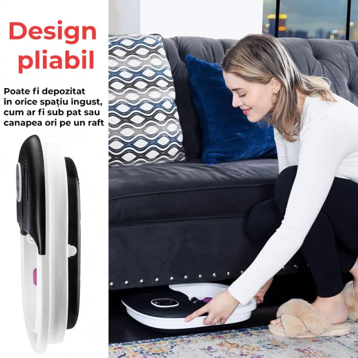 Aparat hidromasaj pliabil pentru picioare