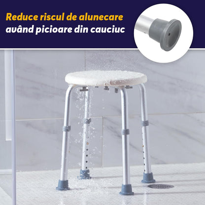 Scaun de baie sau dus portabil si antiderapant