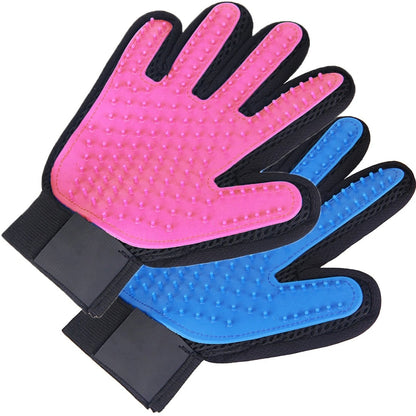 Manusi tip perie de ingrijire pentru caini si pisici