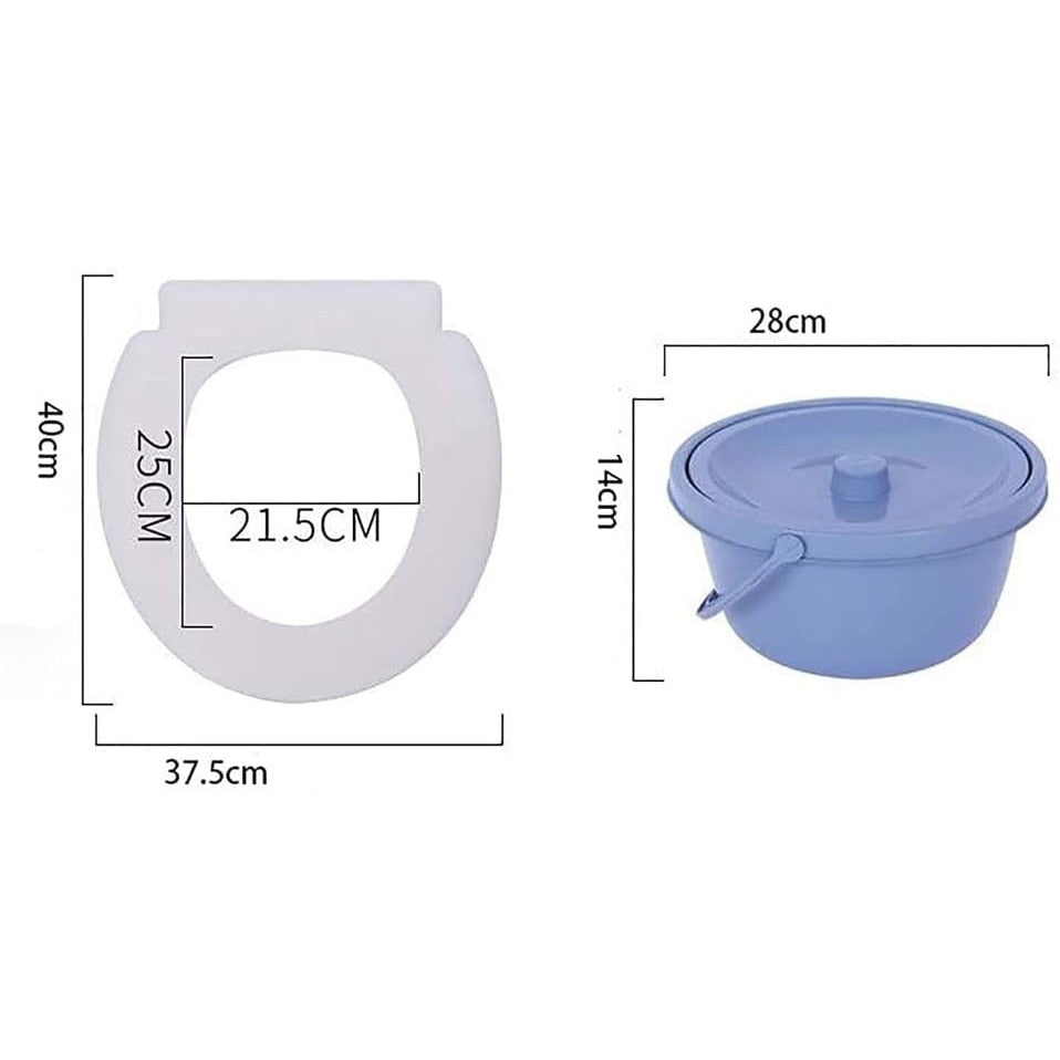 Scaun WC - Pliabil și Reglabil