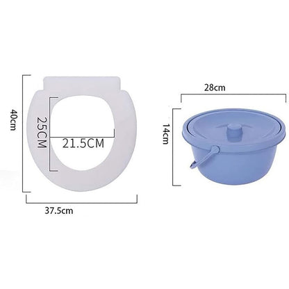 Scaun WC - Pliabil și Reglabil