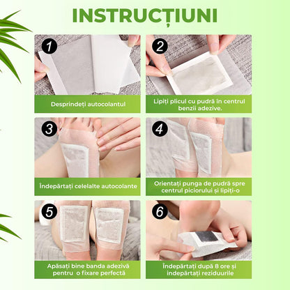 Plasturi Detoxifiere Picioare