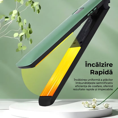 Placa de indreptat parul cu incalzire rapida 0744343586936