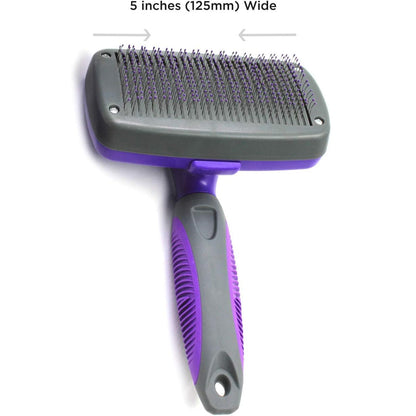 Perie pentru caini si pisici cu buton auto-curatare