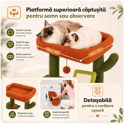 Ansamblu de joaca pentru pisici - Cactus