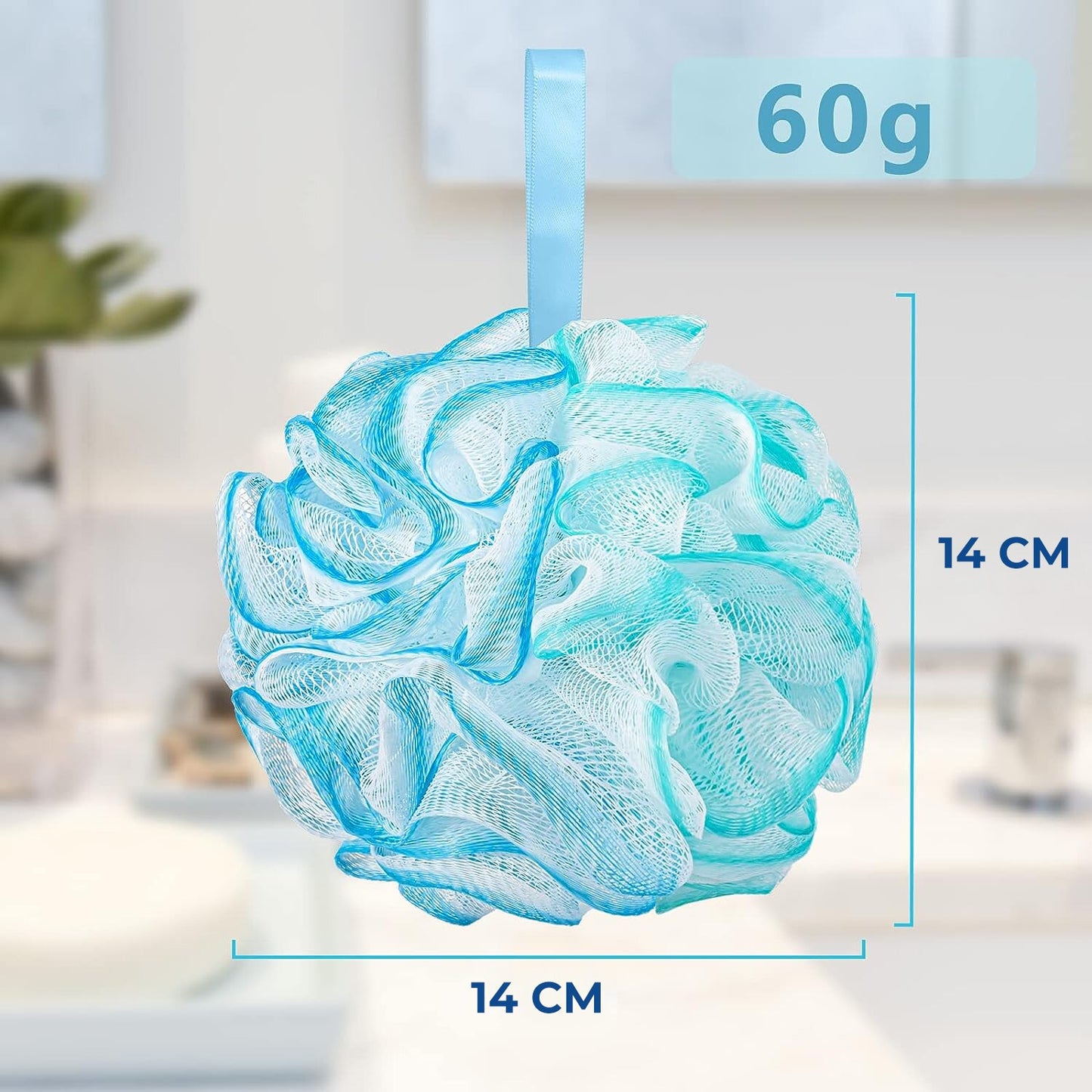 Bureti de baie pentru exfoliere si masaj corporal