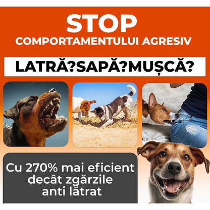 Dispozitiv anti-latrat pentru caini