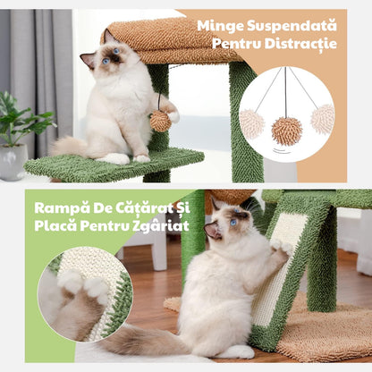 Ansamblu de joaca pentru pisici - Cactus