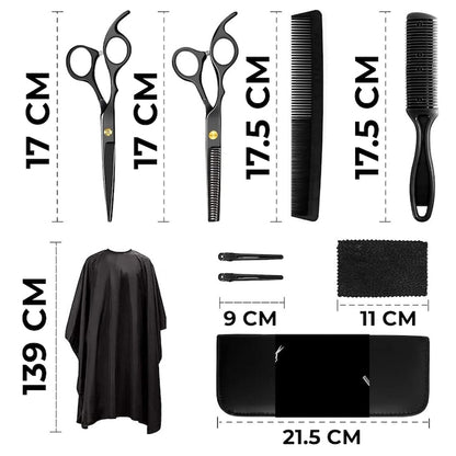 Foarfece profesionale de tuns si filat