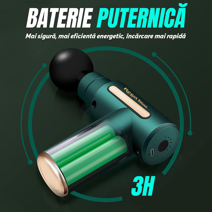 Aparat pentru masaj profesional tip pistol