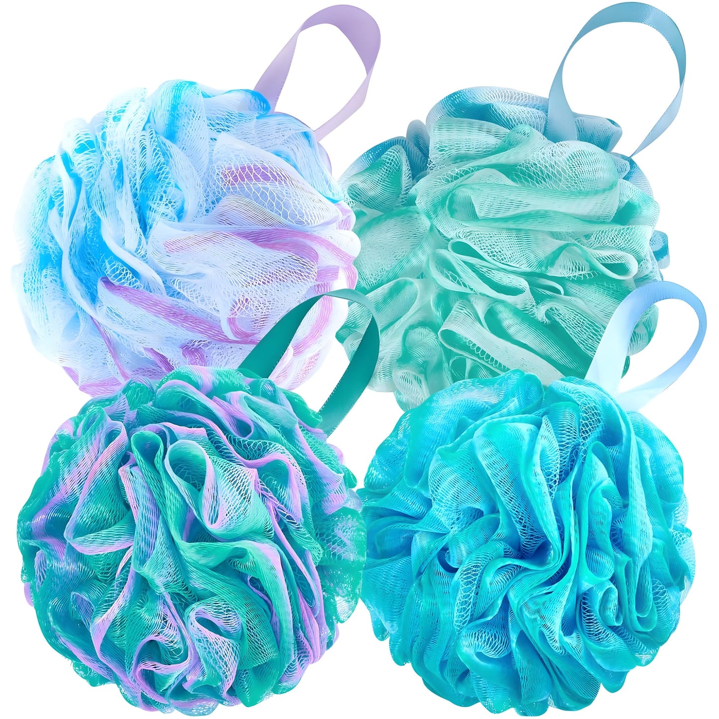 Bureti de baie pentru exfoliere si masaj corporal