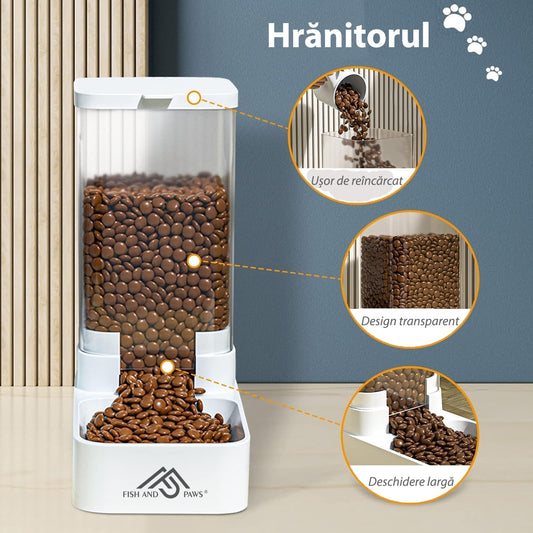 Dispenser de apa si mancare 3.8L