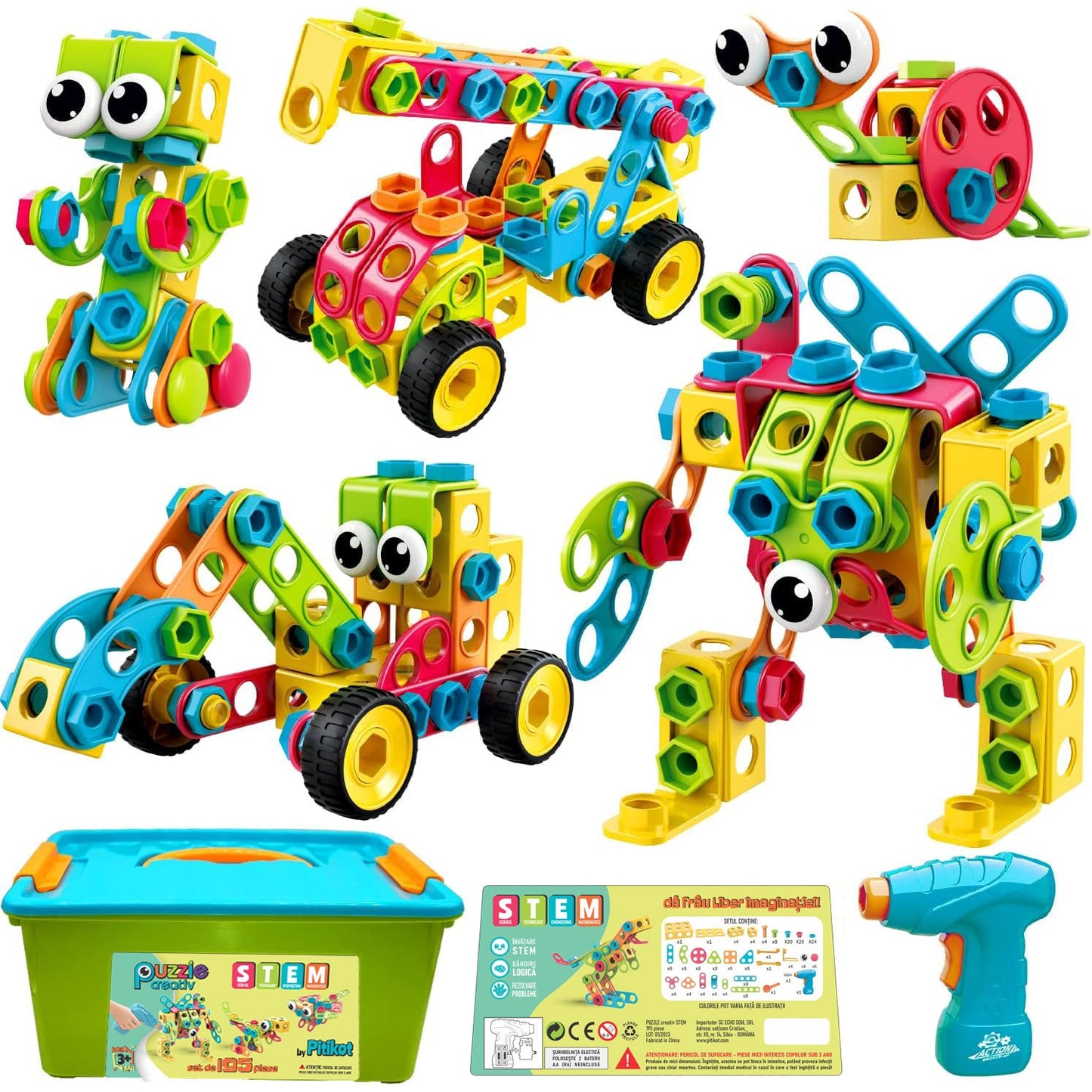 Jucarie educativa si interactiva STEM