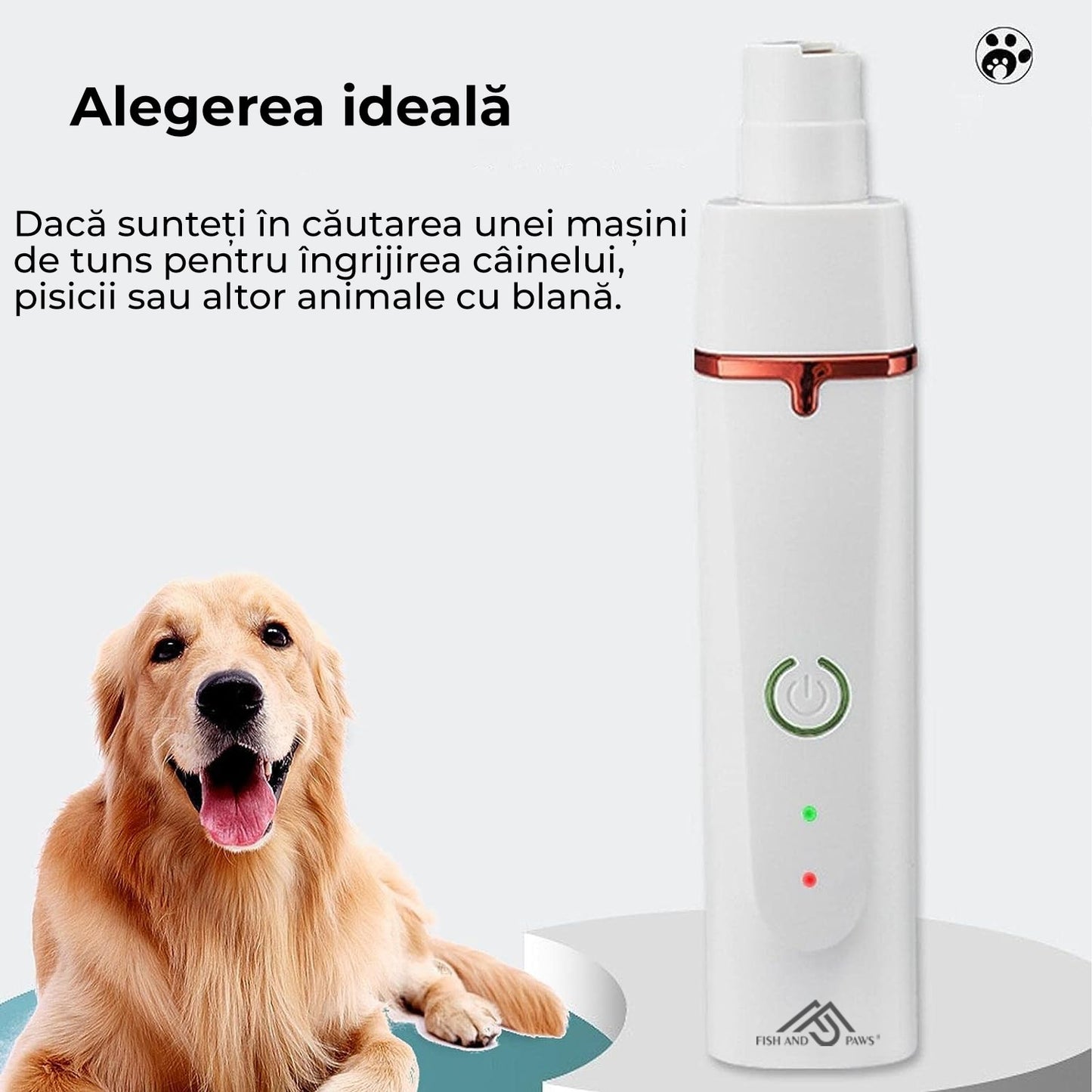 Trimmer profesional de tuns animale