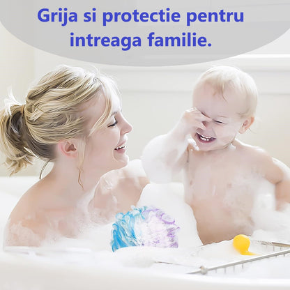 Bureti de baie pentru exfoliere si masaj corporal