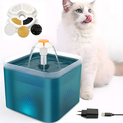 Dispenser de apa tip fantana ultra-sientioasa pentru caini si pisici