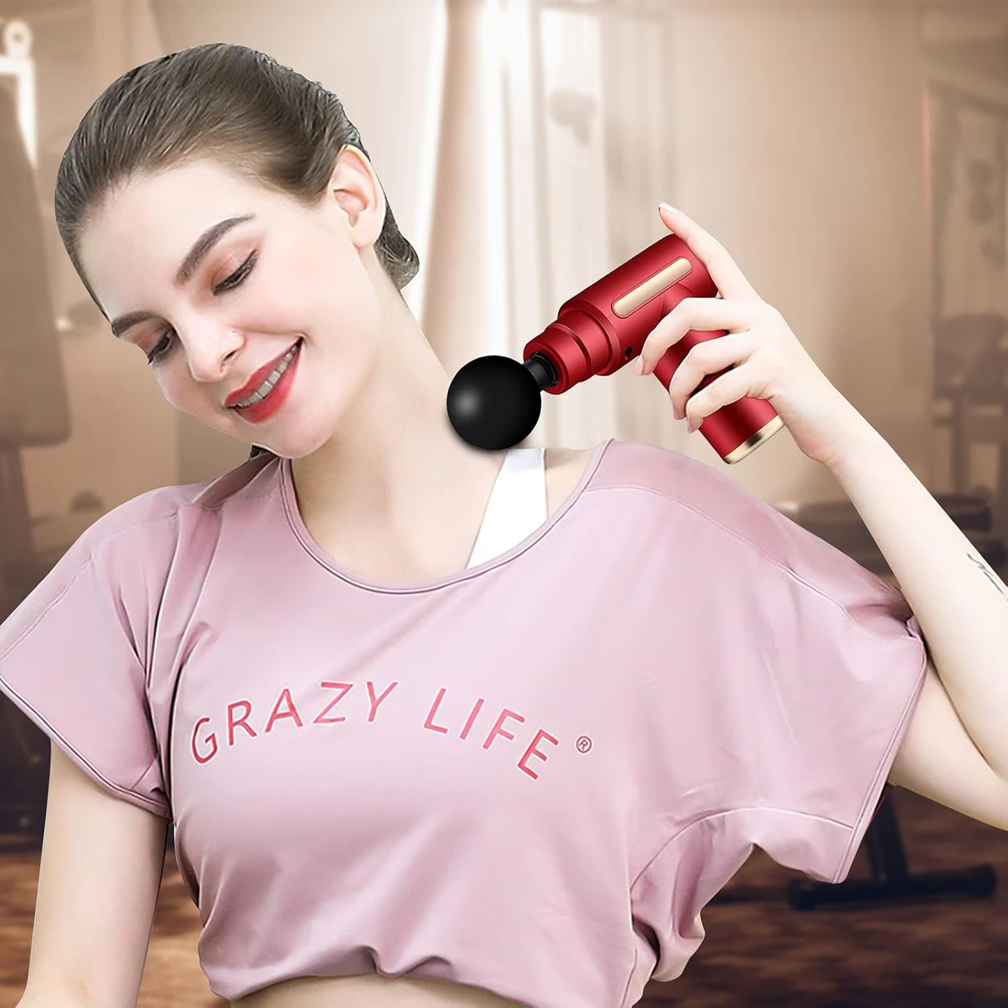 Aparat pentru masaj profesional tip pistol