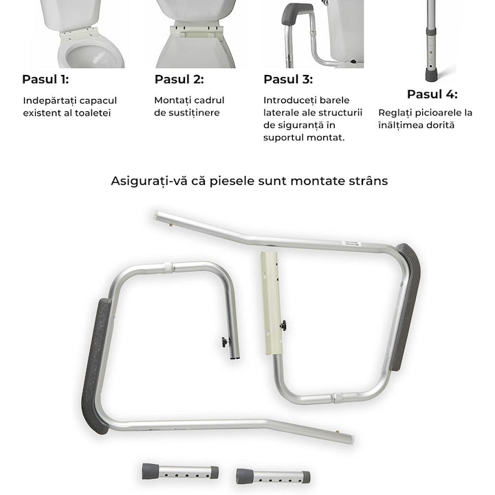 Cadru de sprijin pentru vasul de toaleta