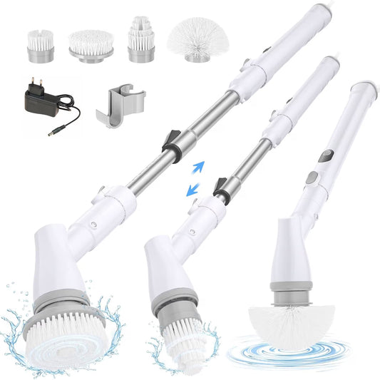 Perie Rotativă cu Maner Extensibil