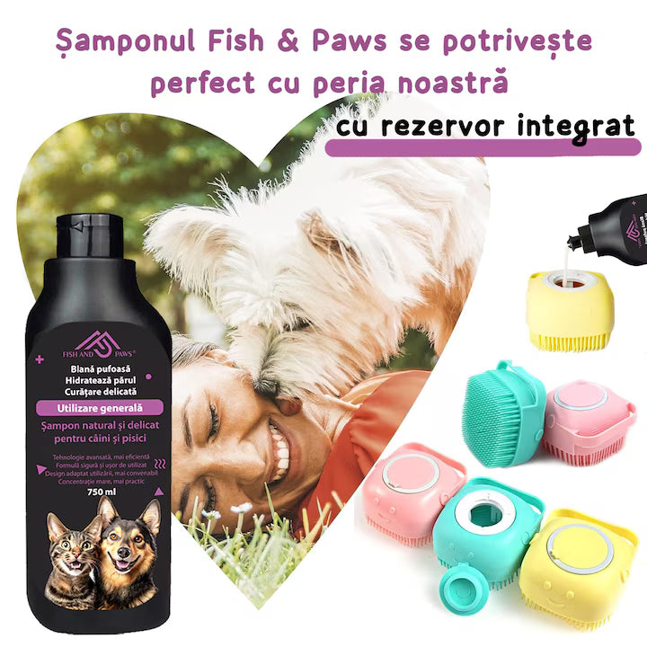 Sampon pentru caini si pisici