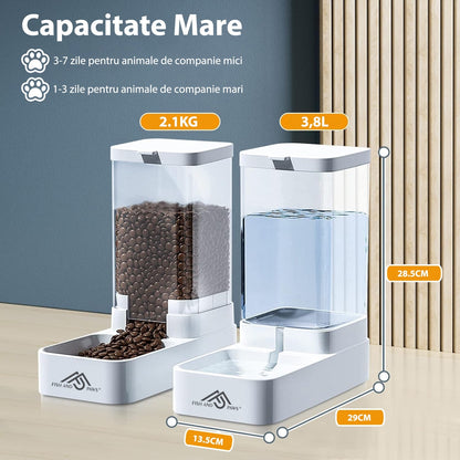 Dispenser de apa si mancare 3.8L