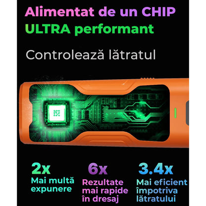 Dispozitiv anti-latrat pentru caini