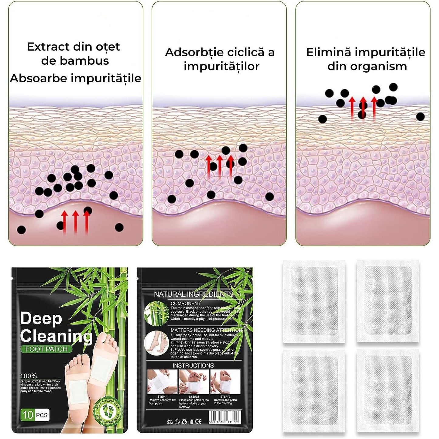 Plasturi Detoxifiere Picioare